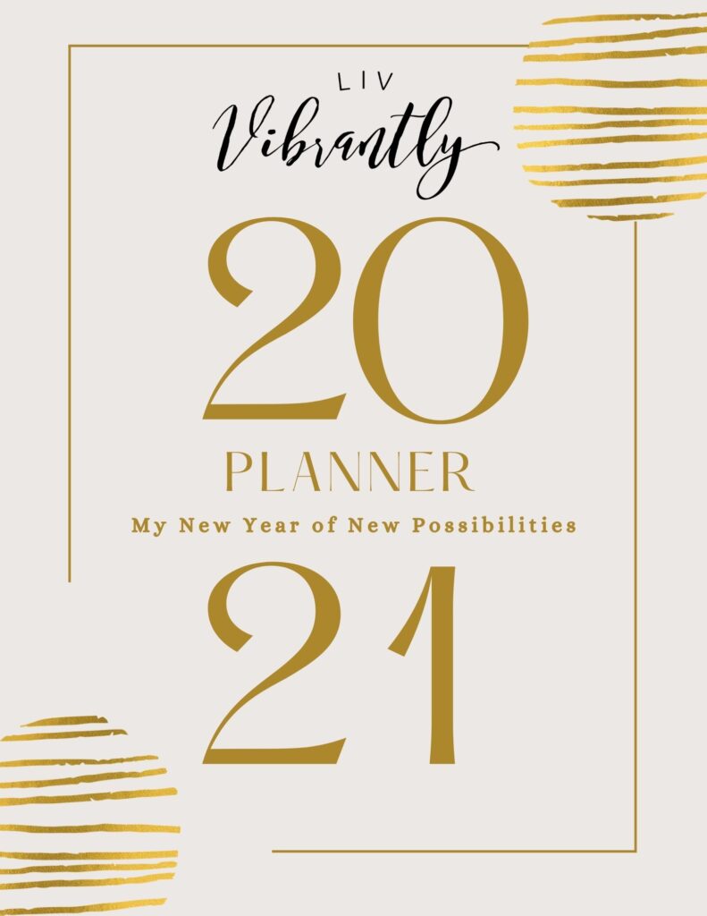 Liv Vibrantly Daily Planner