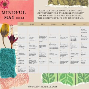 Mindful May Calendar